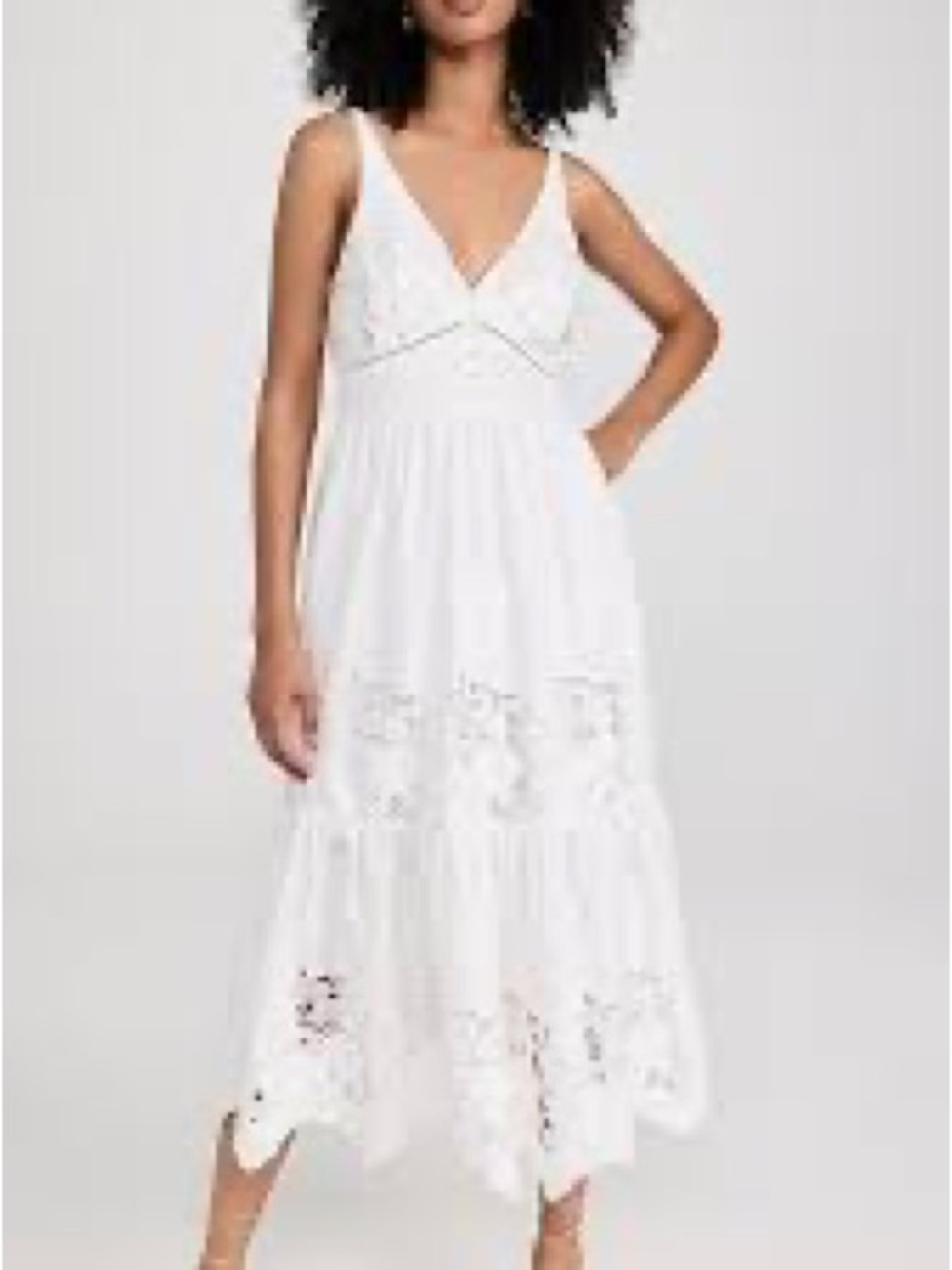 Generation Love White Lace Maxi Dress